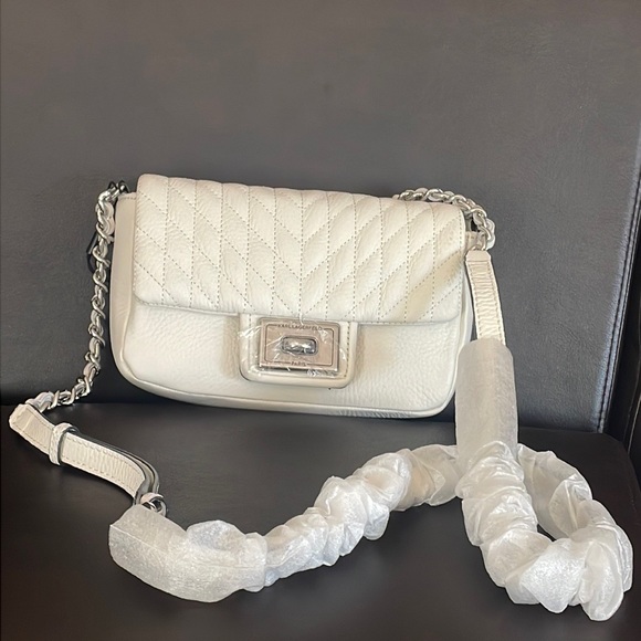 Karl Lagerfeld - Leather Crossbody / Handbag - Picture 2 of 10